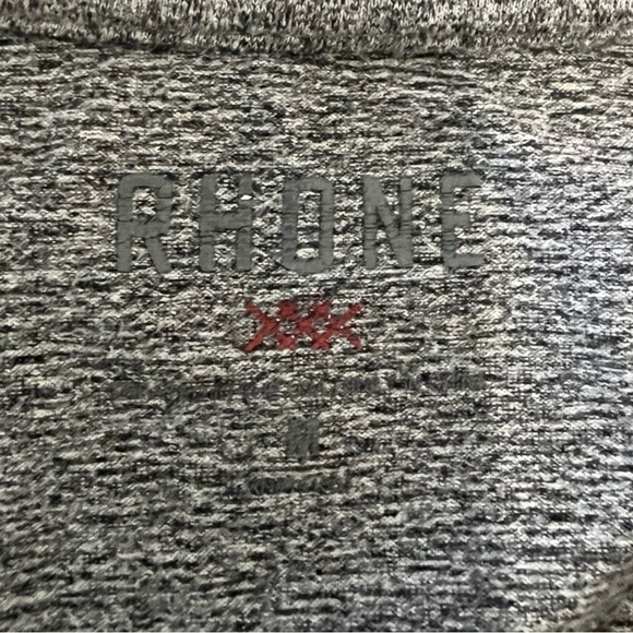 Peloton Rhône Gray Long Sleeve Athletic Shirt Men's Size M - Picture 2 of 6